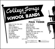College Songs for School Bands Marching Band Collections sheet music cover